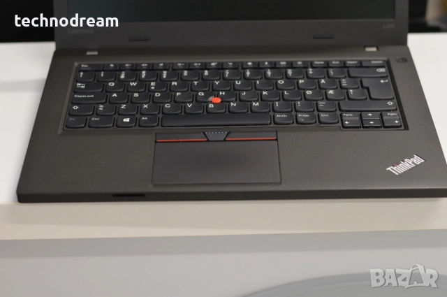   Lenovo ThinkPad L470 - Intel Core i3-7100U / 8GB RAM / 256GB SSD / 12 месеца гаранция!, снимка 3 - Лаптопи за работа - 52918135