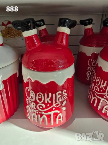 коледни чаши буркани дозатори салфетници , снимка 3 - Чаши - 52416576