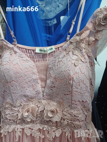 Дамска рокля.Пепел от рози, снимка 3 - Рокли - 53343225