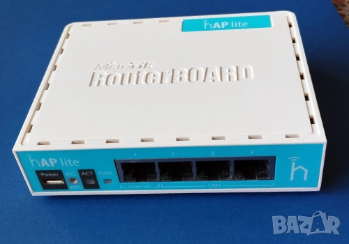 Mikrotik RouterBOARD hAP lite Wireless WiFi - един от най-добрите рутери - рутер който не забива 