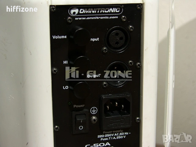 Активни Omnitronic c-80a / c-50a , снимка 11 - Тонколони - 53508142