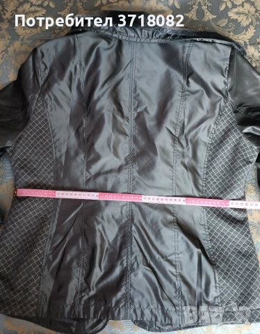 Дамско ново пролетно сиво яке, снимка 3 - Якета - 54130408