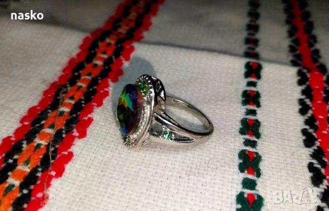Дамски пръстен, снимка 3 - Антикварни и старинни предмети - 46436007