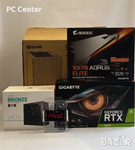 Геймърски Компютър AMD Ryzen 5 5600X, Nvidia RTX 3070 8GB, 32GB Ram, снимка 8 - Геймърски - 54295966