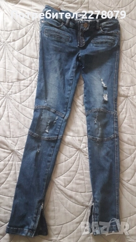 Дънки за момиче в синьо