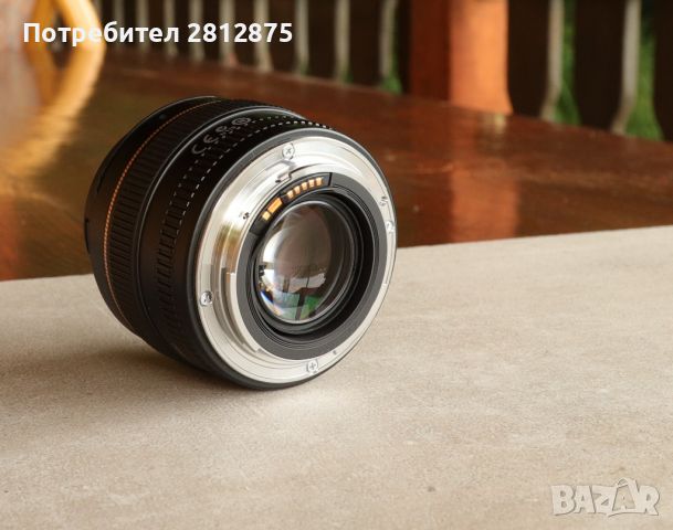 Обектив Canon EF 50mm 1:1.4 ultrasonic, снимка 8 - Обективи и филтри - 46367985