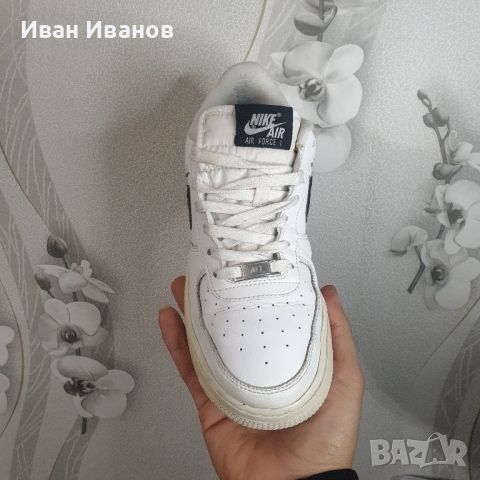 оригинални маратонки NIKE  AIR FORCE 1 AN20 BG  номер 38,5-39, снимка 6 - Маратонки - 39179962