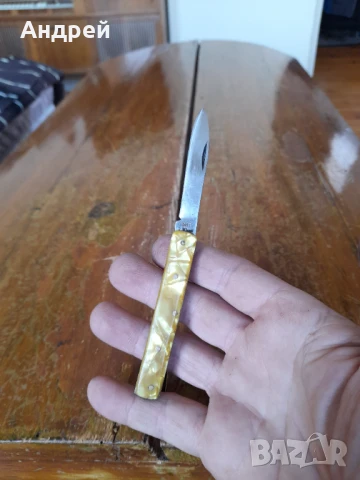 Стар джобен нож,ножче,ножка #121, снимка 4 - Други ценни предмети - 50771883