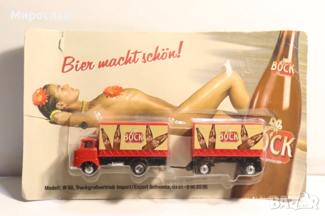 GRELL 1/ 87 H0 IFA ИФА КАМИОН ТИР ИГРАЧКА МОДЕЛ, снимка 2 - Колекции - 53684725