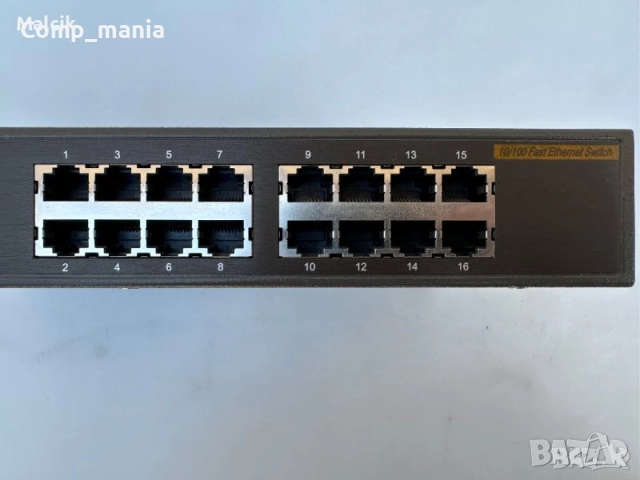 Суич D-Link DES-1016D 16 портов 10/100, снимка 3 - Суичове - 51984039