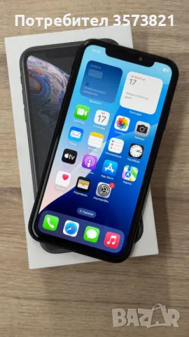 Iphone XR black 64GB , снимка 1 - Apple iPhone - 47680368