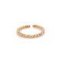 Златен дамски пръстен 0,98гр. размер:47 14кр. проба:585 модел:23682-3, снимка 2
