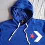 КАТО НОВ CONVERSE M/L QR-code 100% ОРИГИНАЛЕН суичър худи горница топ Royal Blue sweatshirt hoodie, снимка 3