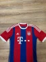 Оригинална тениска FC Bayern Munich Adidas 2014 LEWANDOWSKI #9  Домакинска , М размер , снимка 2