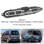 1680022580 Платка за заден десен стоп Citroen Berlingo 2 Peugeot Partner 2, 6 ПИН, снимка 1