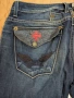 $229 Мъжки дънки Robin's Jean Mens Blue Denim Sz 38 W L 34" Red Cross Croco Made In USA , снимка 9