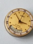 Механизъм с циферблат от стар ръчен часовник 18088, снимка 1