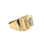 Златен дамски пръстен 4,71гр. размер:72 14кр. проба:585 модел:23914-4, снимка 3