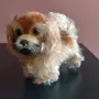 Колекционерска мека играчка Steiff Pekingese Peky Dog Germany, снимка 3