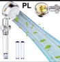 ТУРБО ХИДРОМАСАЖНА Спа Душ Слушалка Код P58, снимка 5
