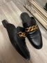 Кожени номер 40 ежедневно елегантни черни удобни ниска подметка  лоуфъри 100% естествена кожа , снимка 1 - Дамски ежедневни обувки - 45870194