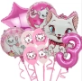 Парти сет балони коте Мари, снимка 3