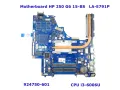 Дънна платка HP 250 G6 15-BS Series i3-6006U CPU LA-E791P 924750-601, снимка 1