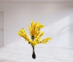 Декоративно изкуствено цвете с жълти цветове, 100см, снимка 4