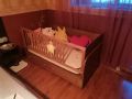 детско креватче с матрак, снимка 1 - Бебешки легла и матраци - 45513351
