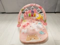Бебешка активна гимнастика с пиано и гризалки – Розова, снимка 2