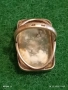 Сребърен пръстен с Дендритен или мъхест Ахат всяко бижу е уникално няма два еднакви камъка 13714, снимка 4