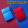 Качествена джобна кутия за стандартни цигари 80 мм. калъф от алуминиева сплав за пушачи за Подарък, снимка 18