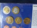 Пробен Евро Сет - Ватикана 2001 , 8 монети, снимка 2