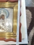 Руска домашна сребърна икона с емайл сребро /84/сребро,златна/, 4 450 €, снимка 3