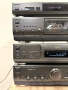 🔊Ретро аудио система - сет TECHNICS - усилвател, сд, триглав дек, тунер, грамофон и тонколони🔈 , снимка 3
