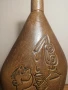 Много интересна бутилка от глазирана керамика. , снимка 4