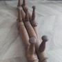 Стара дървена закачалка, снимка 15