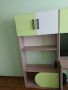 Детска стая " Рики " - двуетажни легла, гардероб, секция и бюро с надстройка, снимка 2
