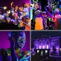100W LED UV прожектор - черна светлина - водоустойчив, снимка 5