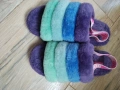 дамски чехли UGG Fluff Yeah Slide в разцветка Pride Rainbow.  , снимка 1