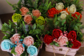 Сапунени рози, букети, цветя, снимка 13