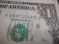 Уникално пано от 4бр. банкноти 1 долара , снимка 3