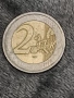 Италианска монета 2 евро Данте , снимка 2
