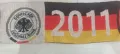 Футболен шал на Германия Germany 2011 Gemeinsam Großes schaffen Allianz - зимен в отлично състояние, снимка 2