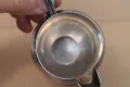 Английска сребърна кана за мляко, снимка 7