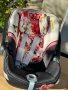  Бебешка количка Cybex Platinum E Priam 4 Rose Gold Spring Blossom Light, снимка 11
