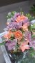 Голям букет от глицеринови цветя, снимка 1 - Изкуствени цветя - 45326061