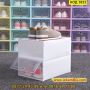 Прозрачна кутия за съхранение на обувки с прозрачен капак в правоъгълна форма - КОД 3823, снимка 6