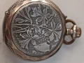 сребърен джобен часовник , снимка 3