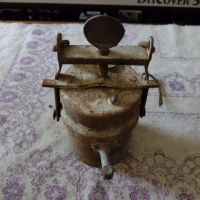 Стара карбитна лампа, снимка 5 - Антикварни и старинни предмети - 45684513